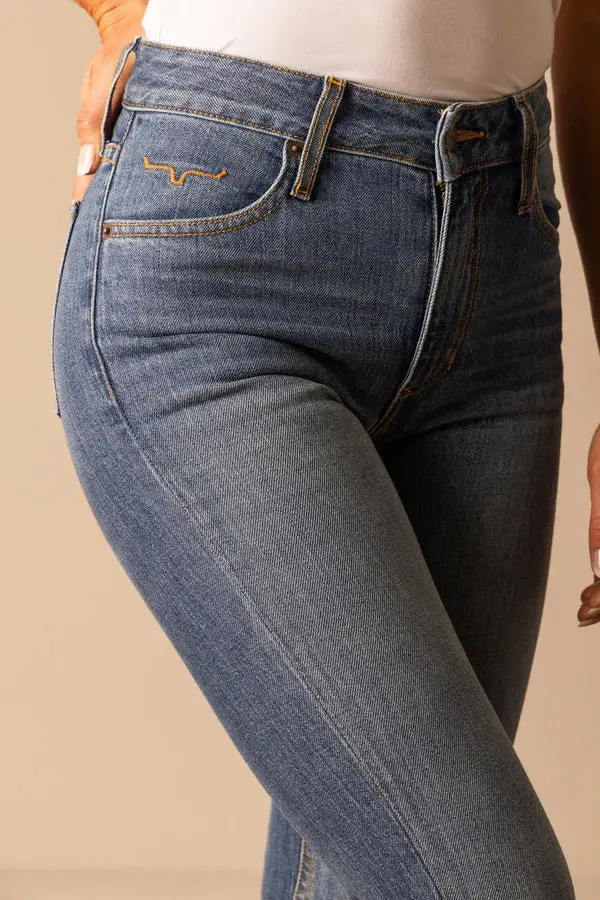Kimes Ranch Women's Jennifer Mid Wash Jeans 1