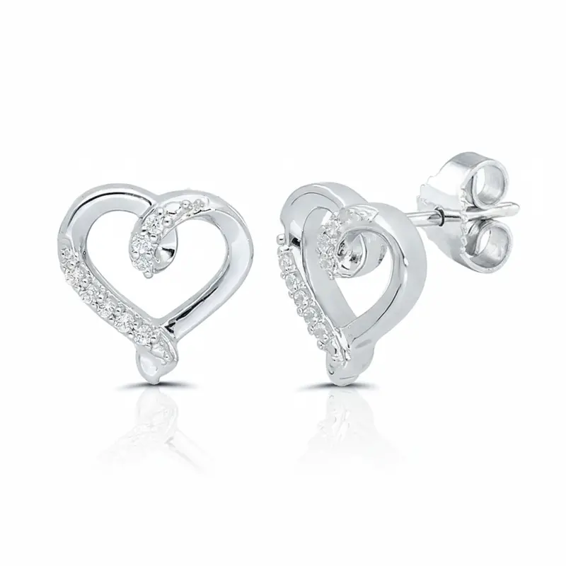 Kissing Hearts® Forever Heart Earrings 1