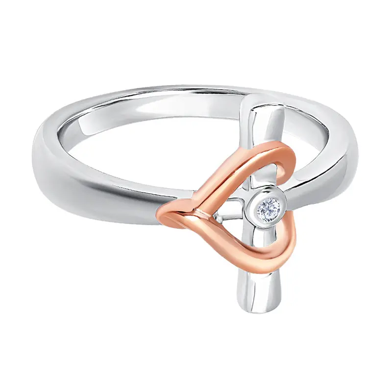 Kissing Hearts® Guided By Love Ring 1