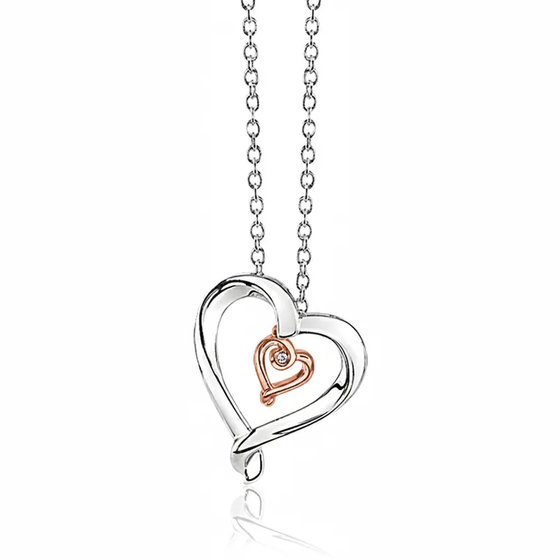 Kissing Hearts® Heart To Heart Pendant 1