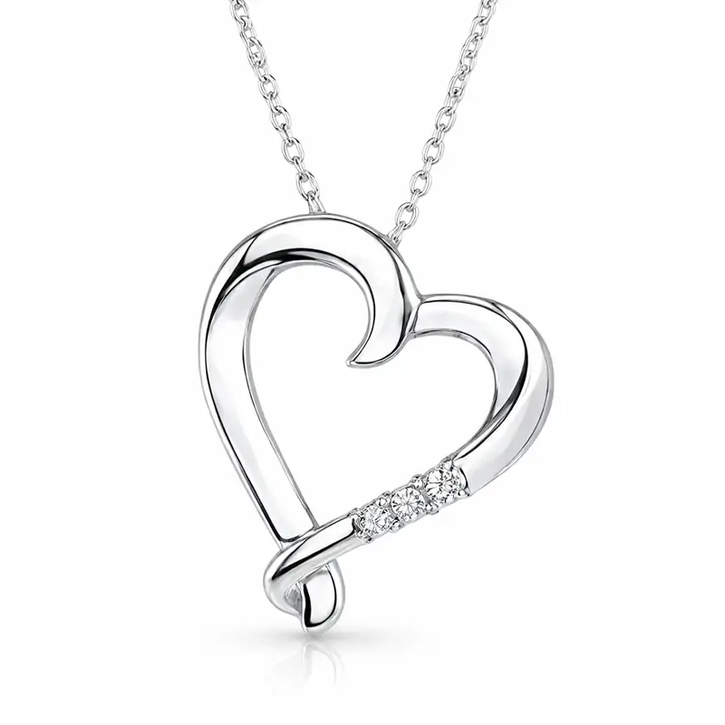 Kissing Hearts® Looped In Love Pendant 1