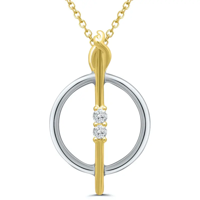 Kissing Hearts® Lustre Line Pendant 1