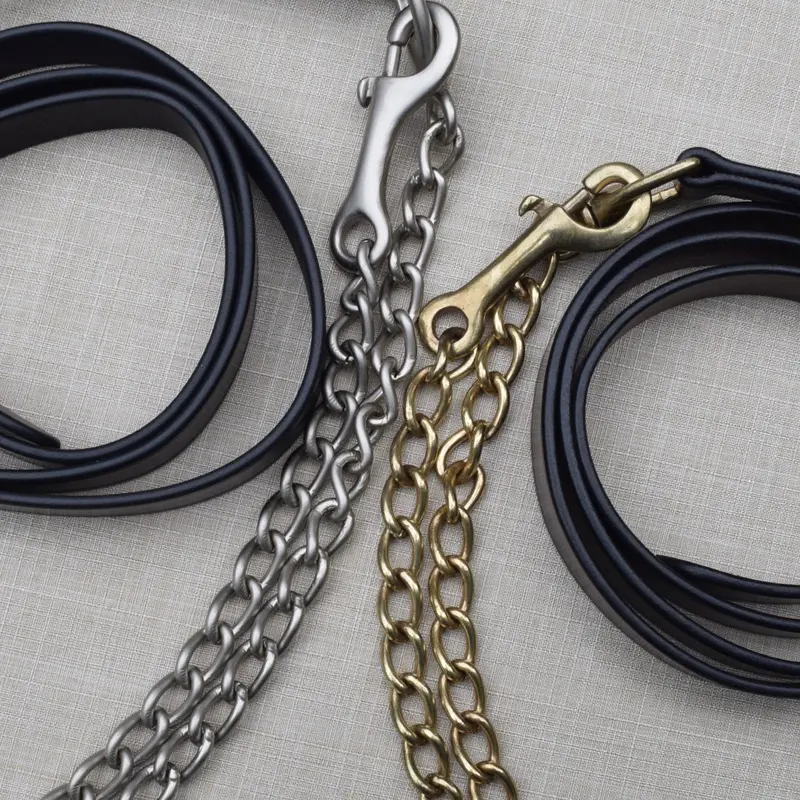 Kl Select Leather Lead With 31 In Chain 1