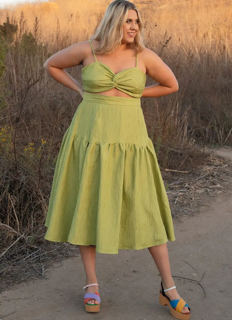 Know Me Crop Top & Skirt Me2073 1