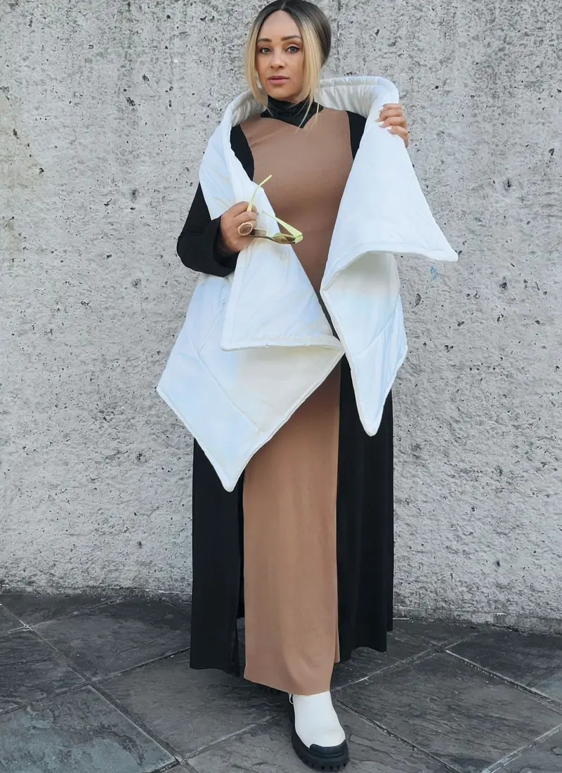 Know Me Knit Dress & Scarf Me2098 1