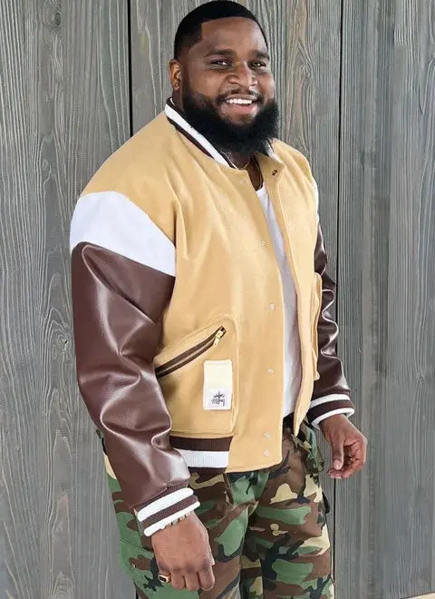 Know Me Men's Varsity Bomber Jacket Me2010 1