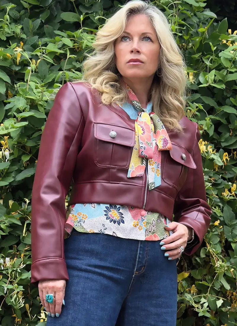 Know Me Misses' Blouse And Jacket Me2137 1