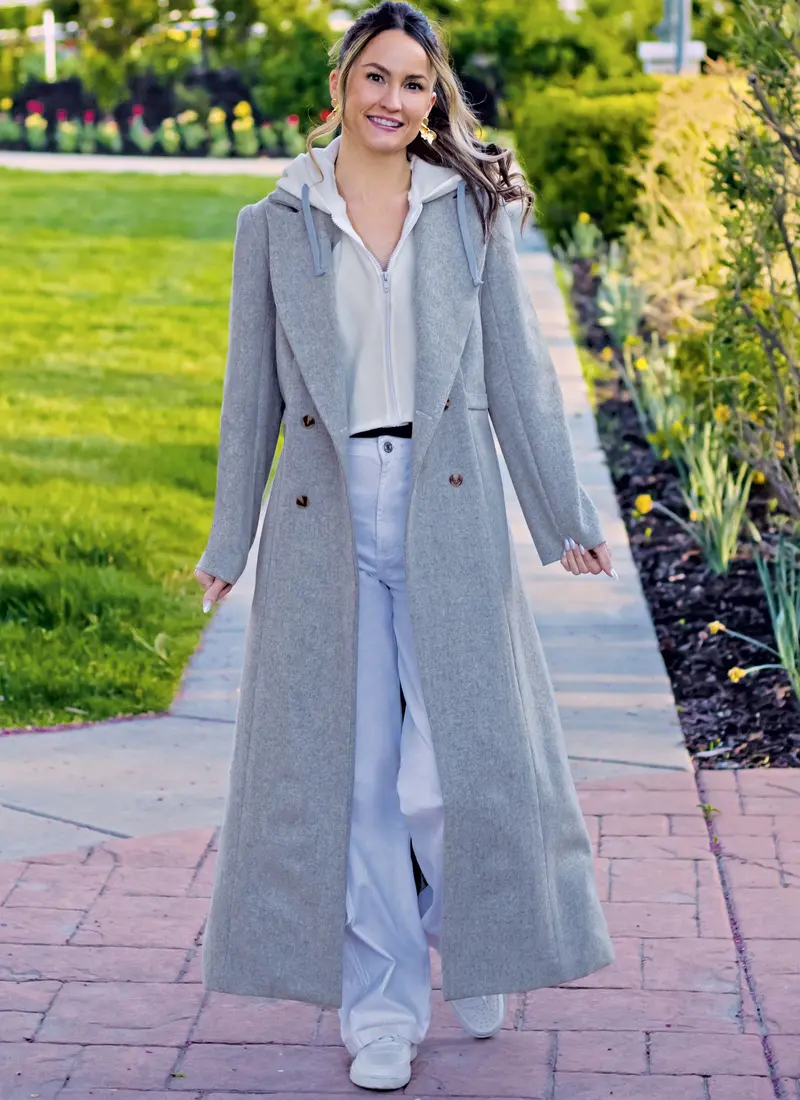 Know Me Misses' Coat And Hoodie Insert Me2139 1