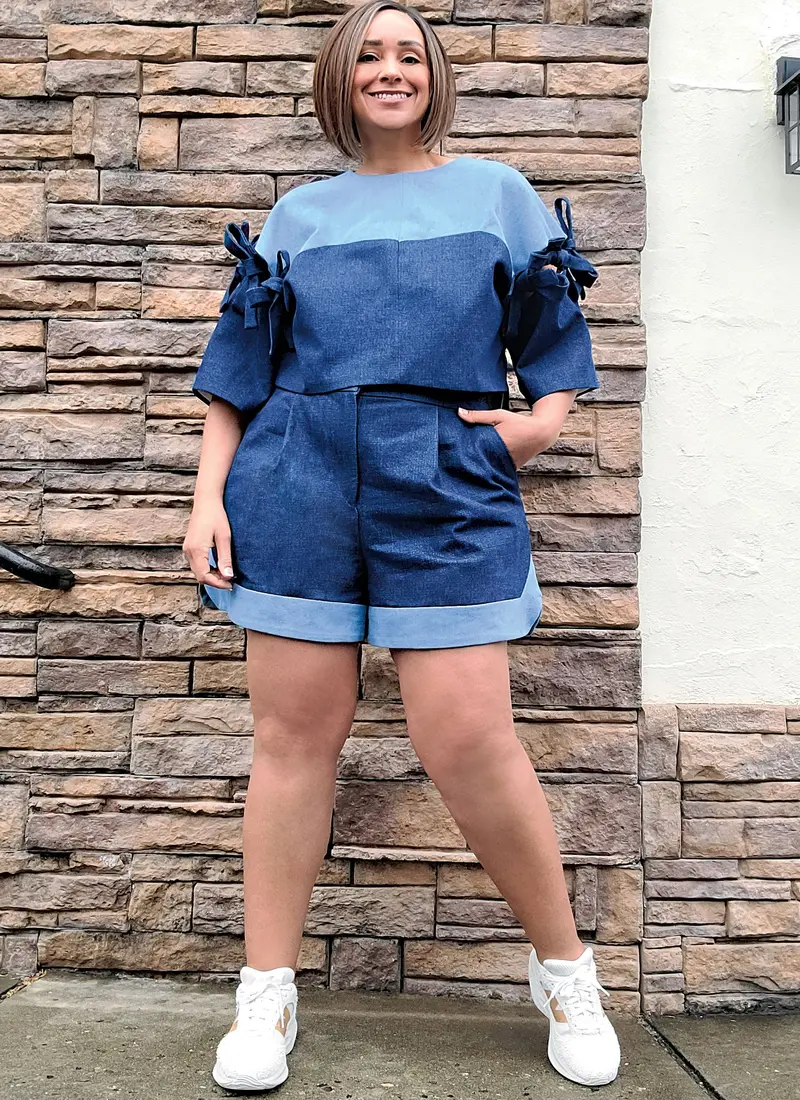 Know Me Top And Shorts Me2127 1