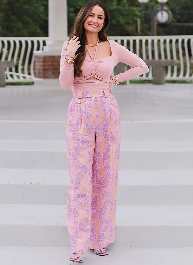 Know Me Trousers & Knit Top Me2053 1