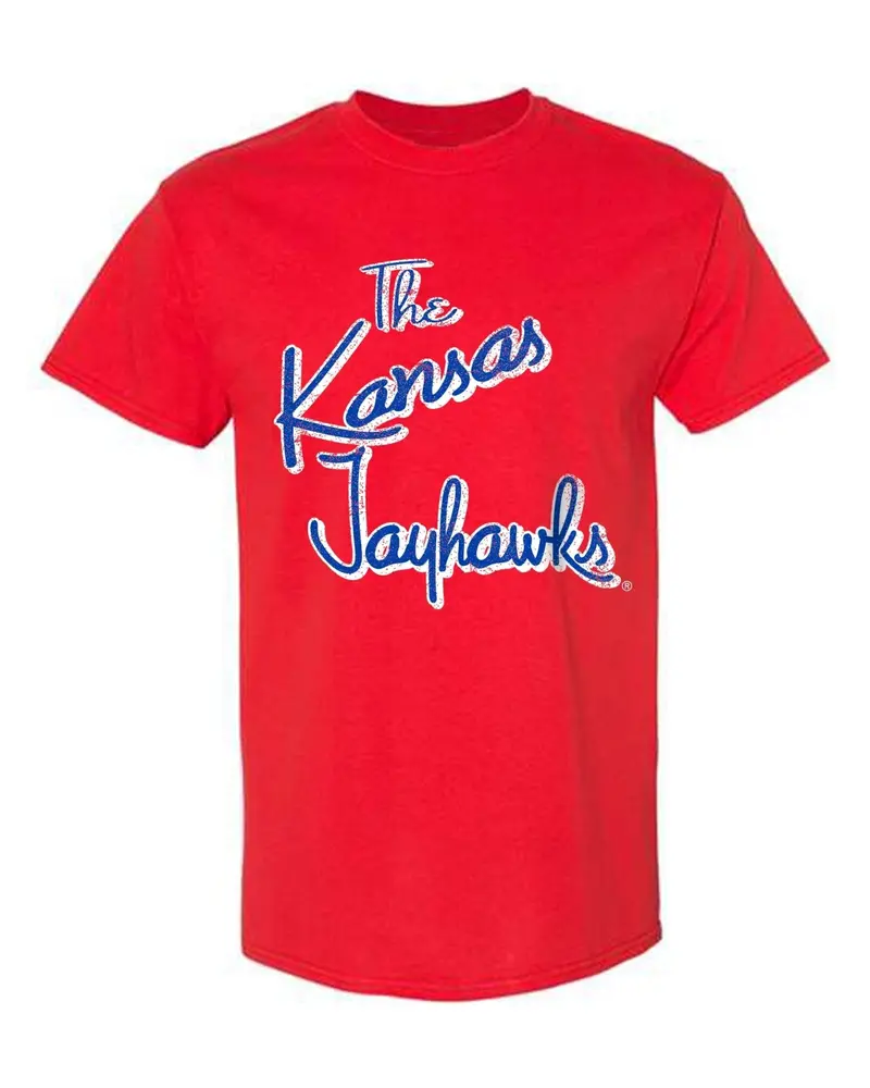 Ku Jayhawks Beverly Red Tee 1