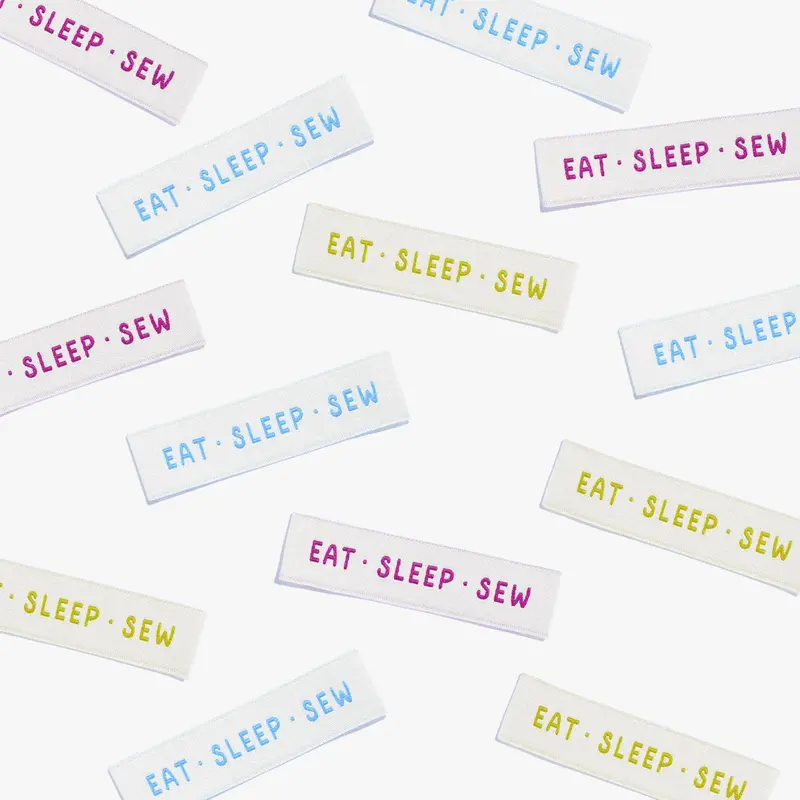 Kylie & The Machine 'Eat Sleep Sew' Labels 1