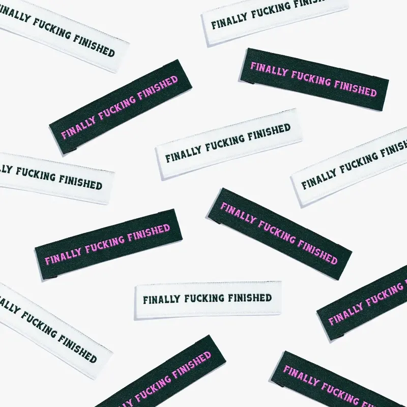 Kylie & The Machine 'Finally Fucking Finished' Labels 1
