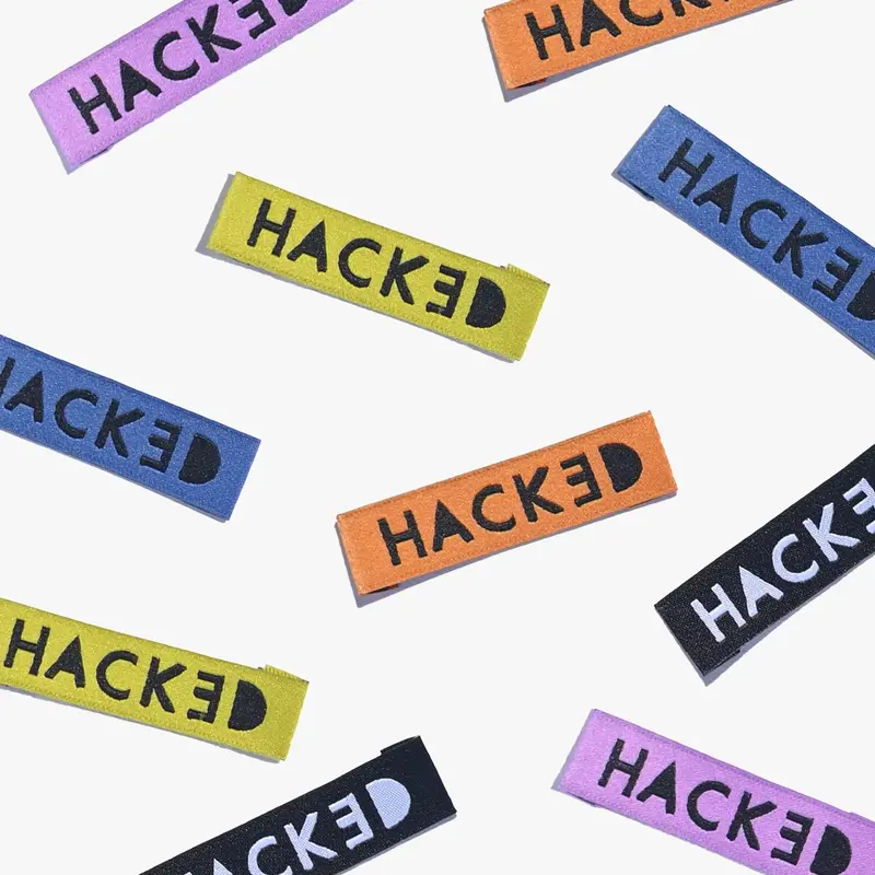 Kylie & The Machine 'Hacked' Woven Labels 1