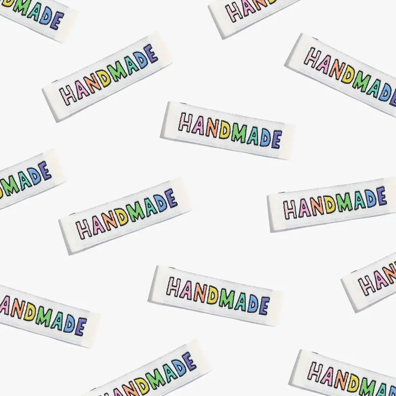 Kylie & The Machine 'Handmade Rainbow' Woven Labels 1