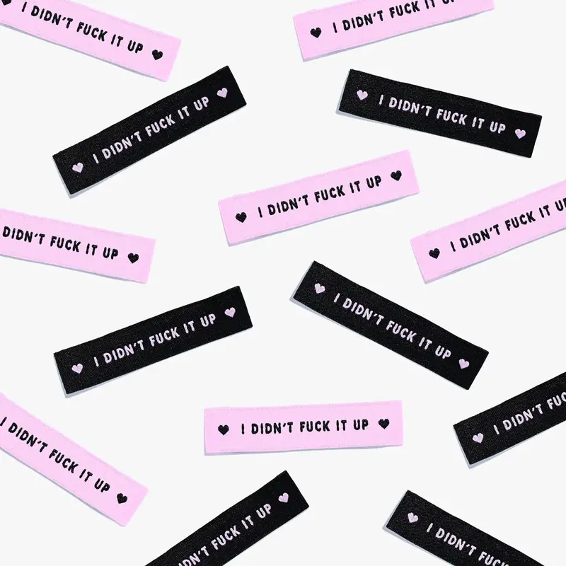 Kylie & The Machine 'I Didn't Fuck It Up' Labels 1