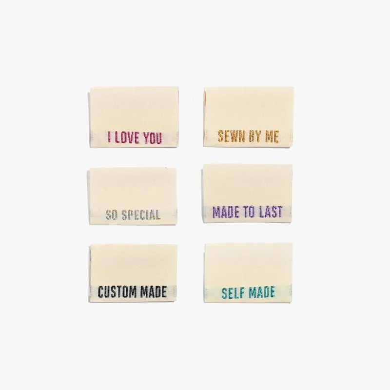 Kylie & The Machine 'Metallic Side Seams (Cream)' Labels 1