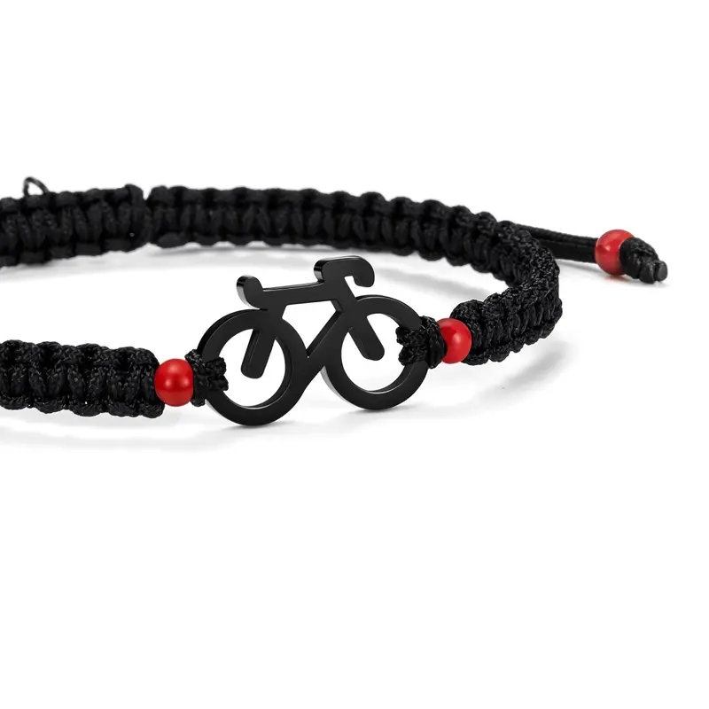 La Roja Bike Braided Bracelet 1