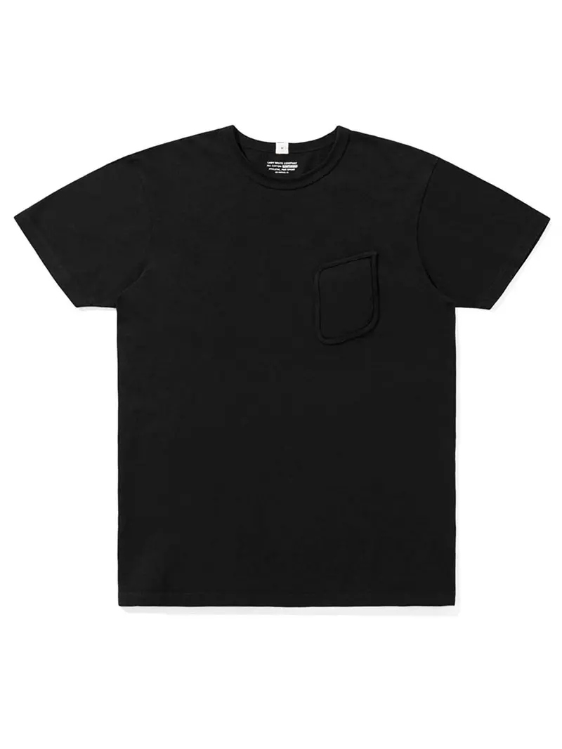 Lady White Co. Clark Pocket Tee Black 1
