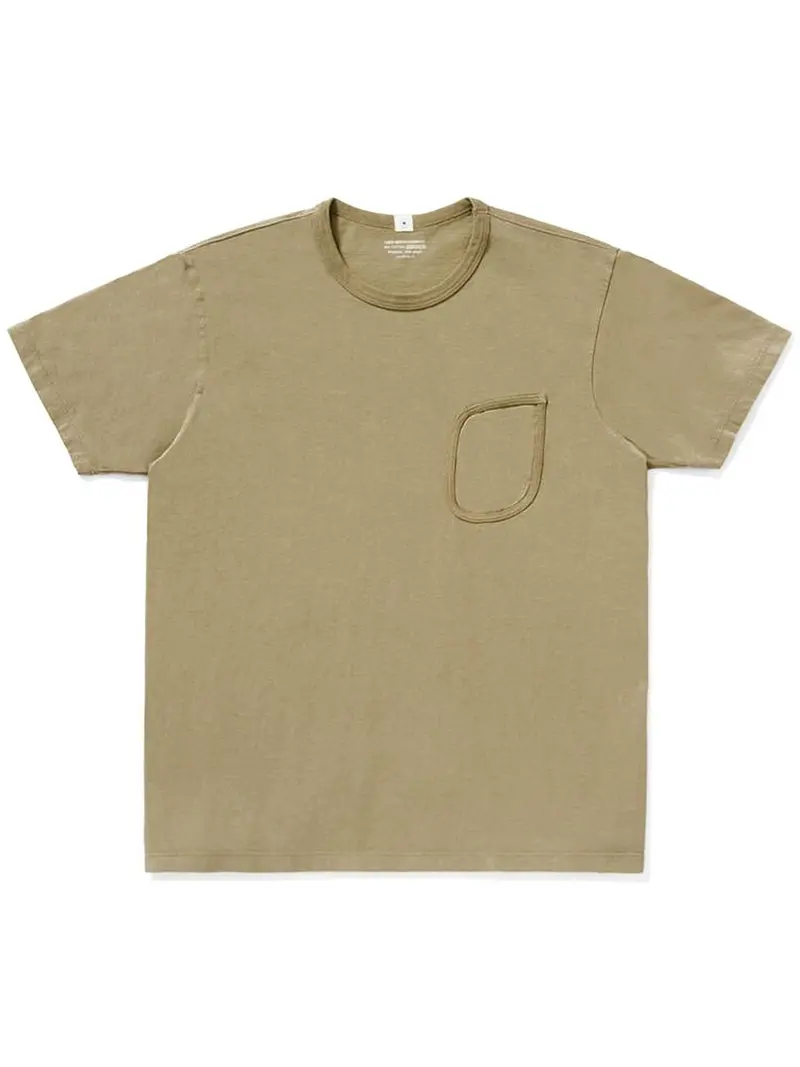 Lady White Co. Clark Pocket Tee Khaki Fog 1