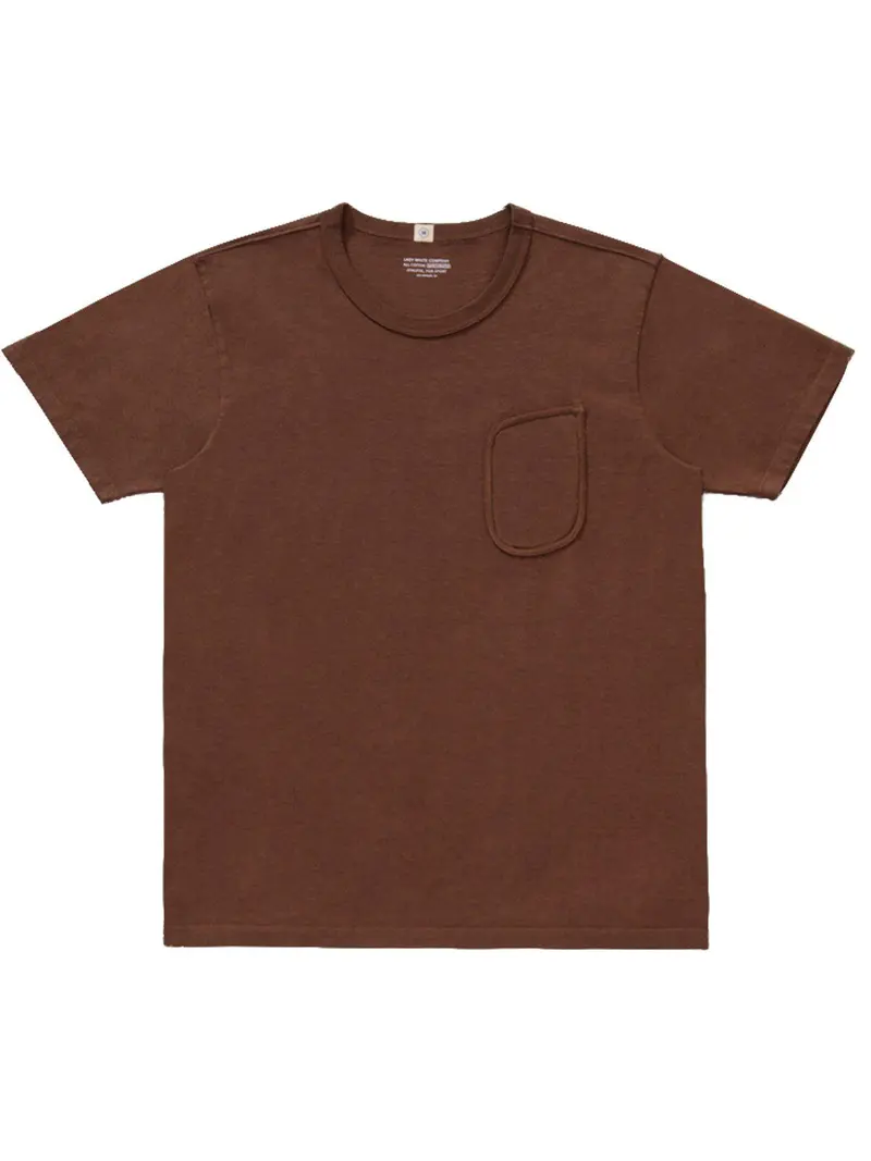 Lady White Co. Clark Pocket Tee Mahogany 1