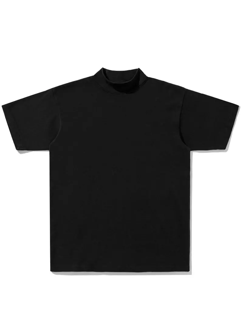 Lady White Co. Mock Neck Black 1