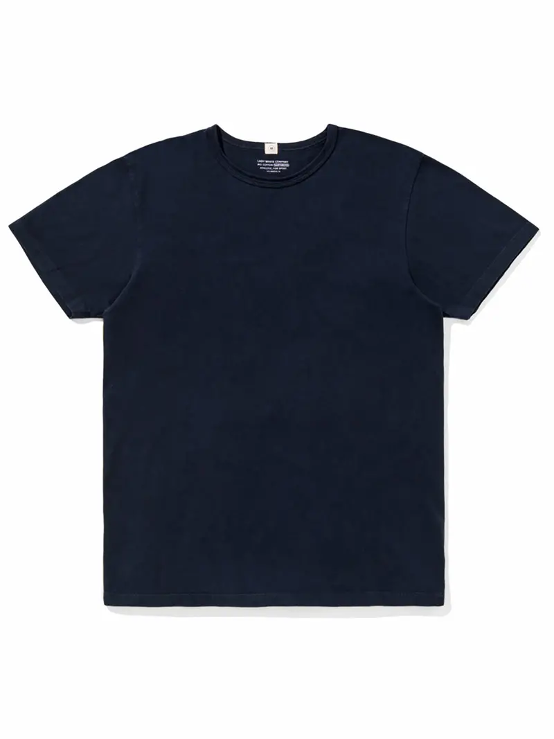 Lady White Co. Our White T-Shirt Navy 1