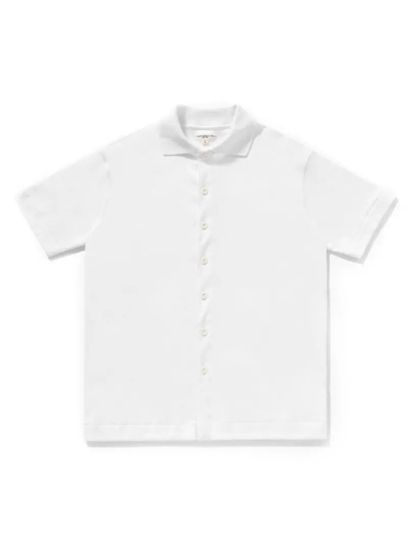 Lady White Co. Placket Polo White 1