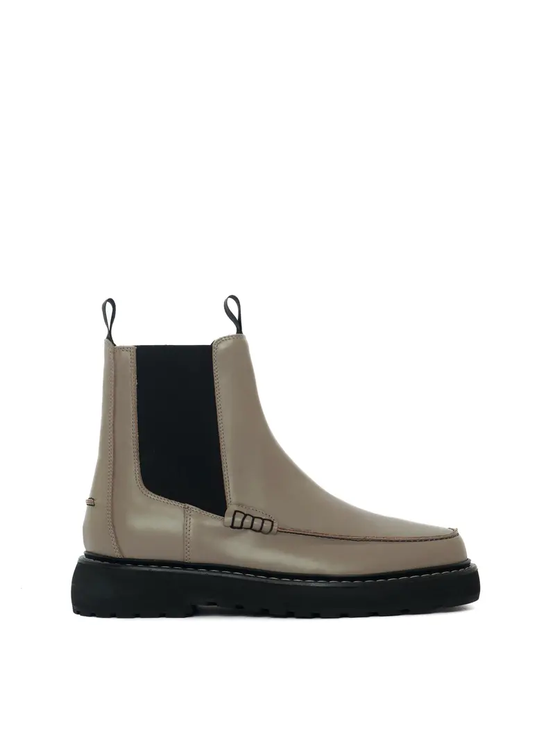 Lagoa Taupe Unlined Boot 1