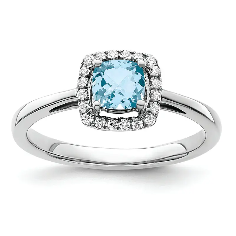 Lagoon Mist Aquamarine Ring 1