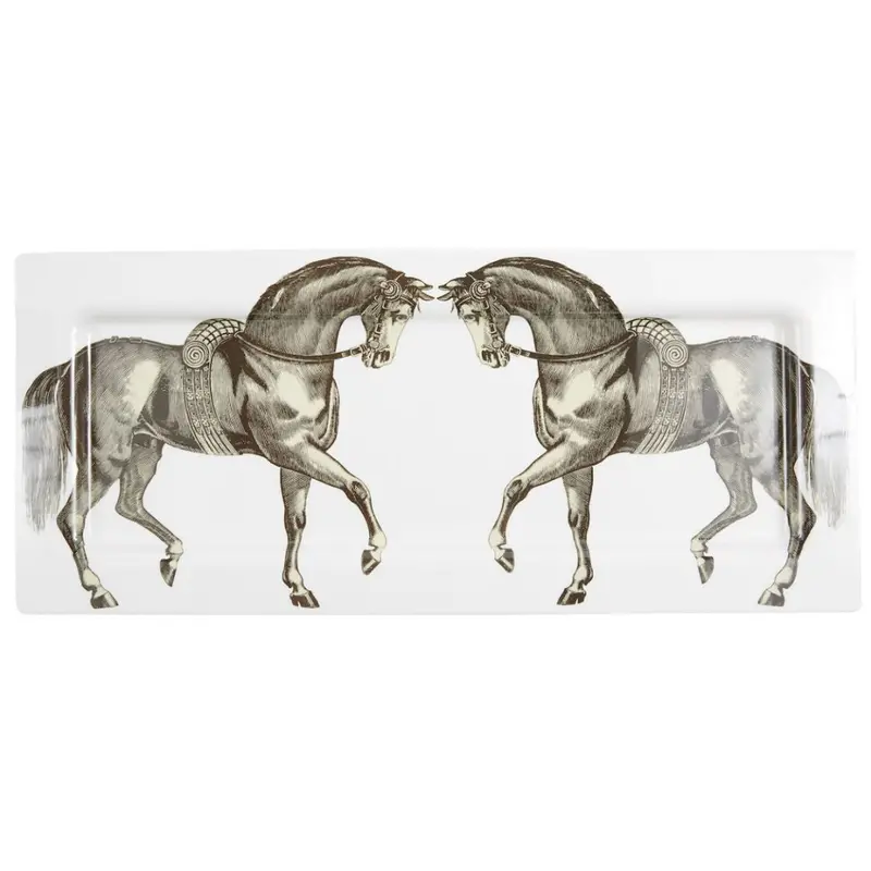 Large Equestrian Platter 1
