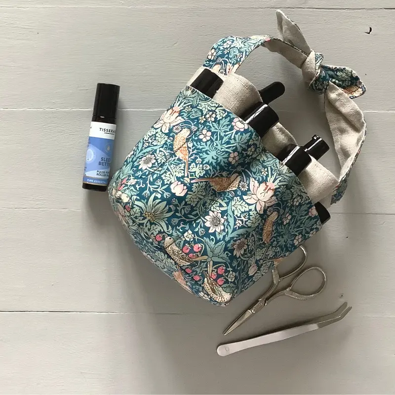 Lasenby Lily Mini Tote Basket - Printed Copy Shop (+£5.00) 1