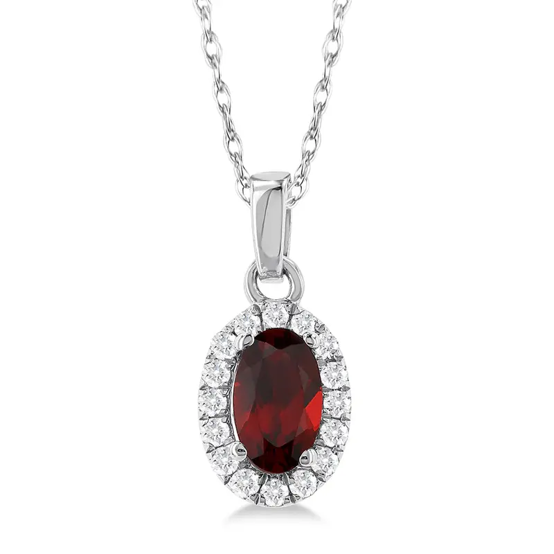 Lavalight Garnet Pendant 1