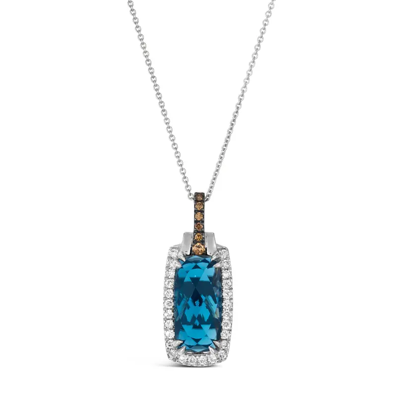 Le Vian® Celestial Tides Deep Sea Blue Topaz Pendant 1