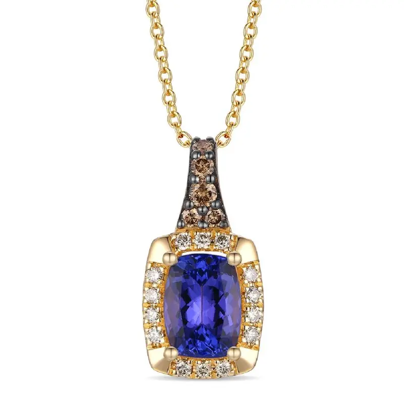 Le Vian® Golden Twilight Blueberry Tanzanite Pendant 1