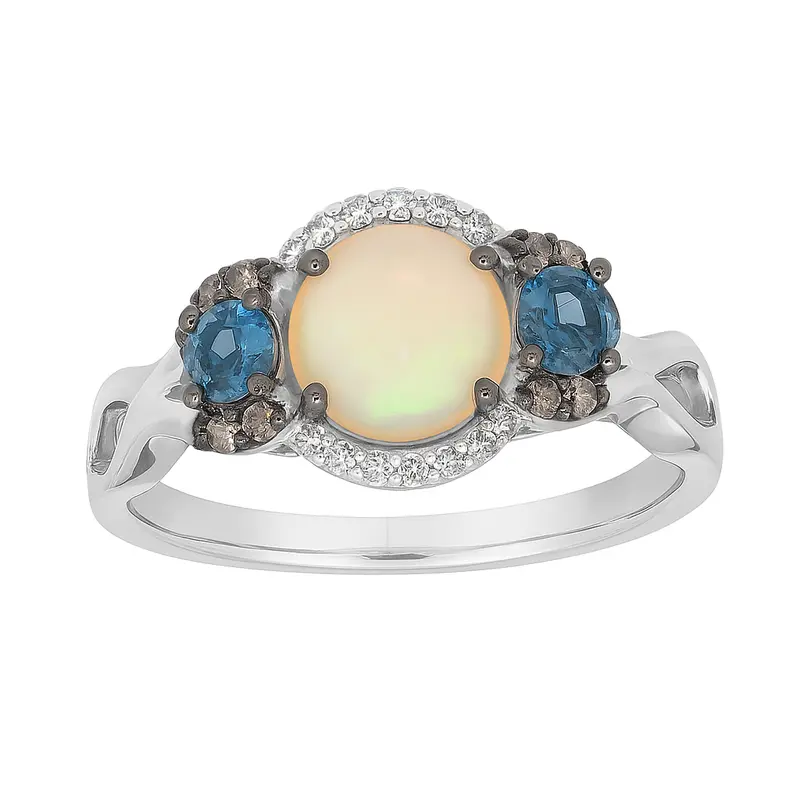 Le Vian® Moonlit Mirage Neopolitan Opal Ring 1