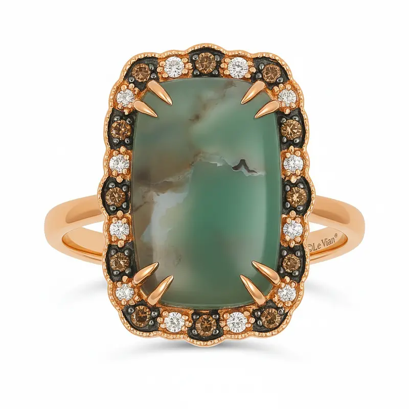 Le Vian® Ocean Relic Peacock Aquaprase Ring 1