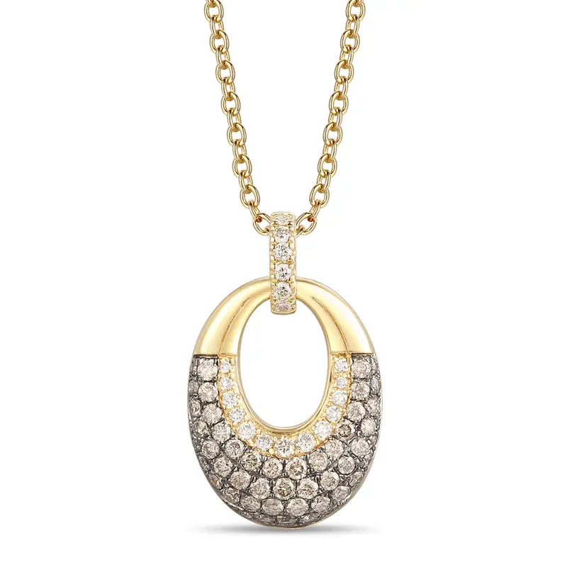 Le Vian® Ombré Oval Diamond Drop Pendant 1