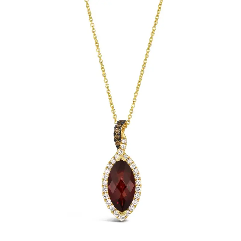Le Vian® Pomegranate Blaze Marquise Pendant 1