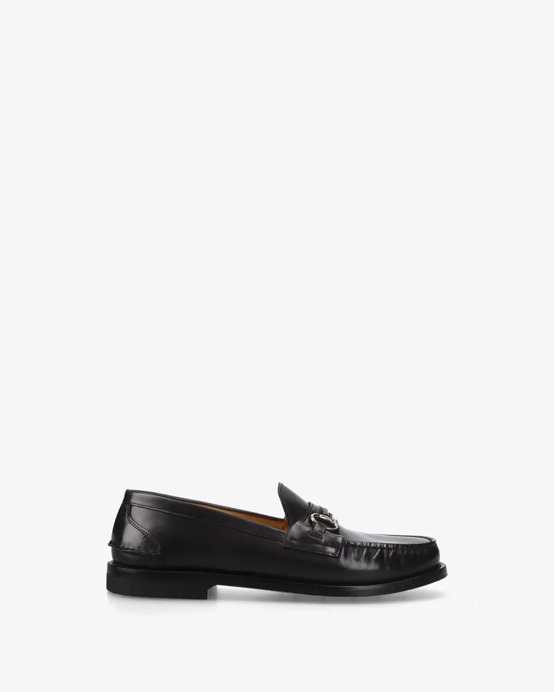 Leather Loafers With Buckle 1
