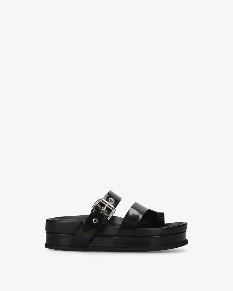 Leather Platform Sandals 1