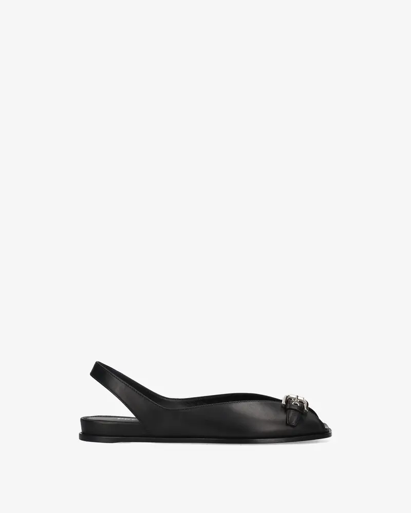 Leather Sandals With Buckle 1