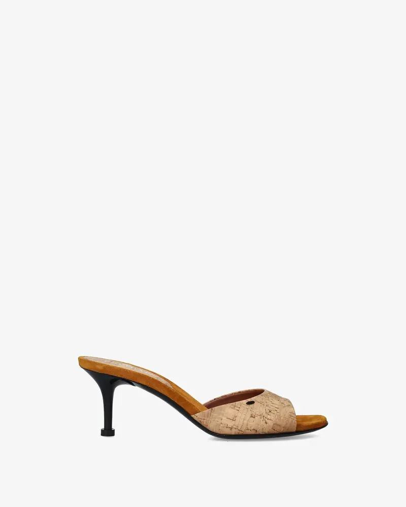 Leather Sandals With Suede Effect 1
