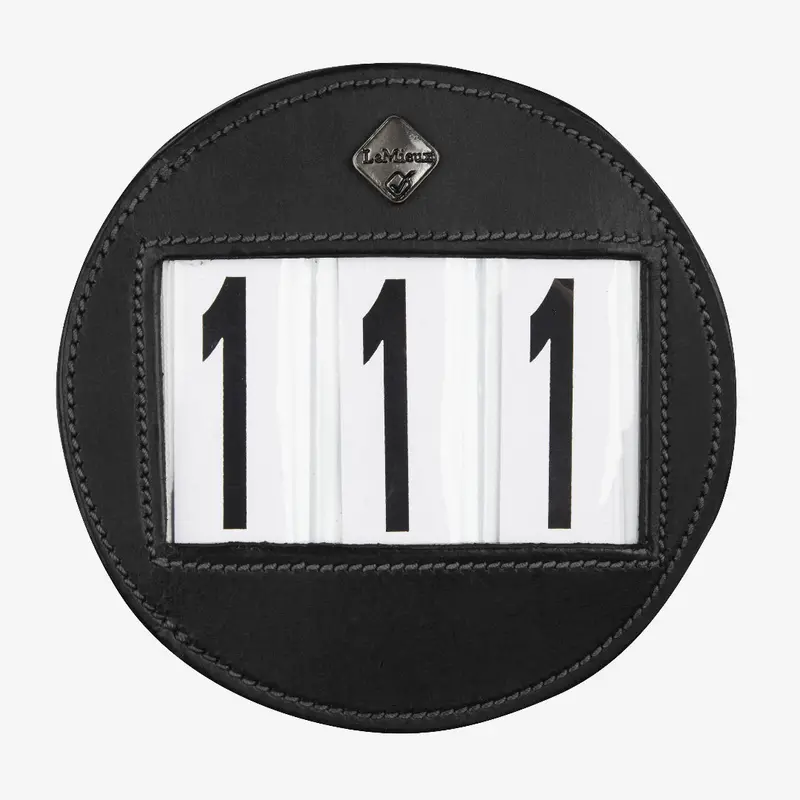 Lemieux Leather Bridle Number Holder 2