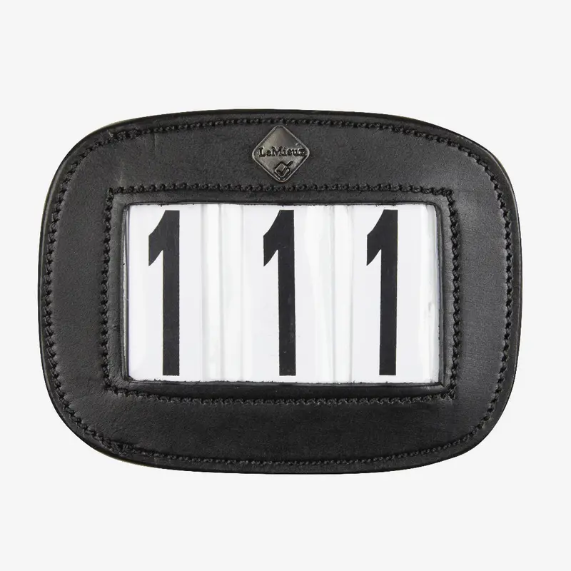 Lemieux Leather Saddle Number Holder 2