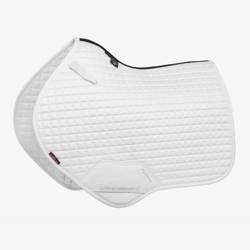 Lemieux Suede Close Contact Square Saddle Pad 1