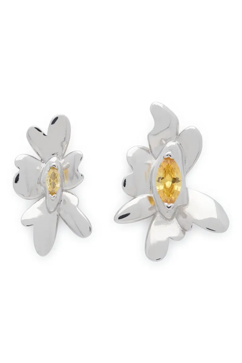 Lemon Daisy Maxi Earring 1