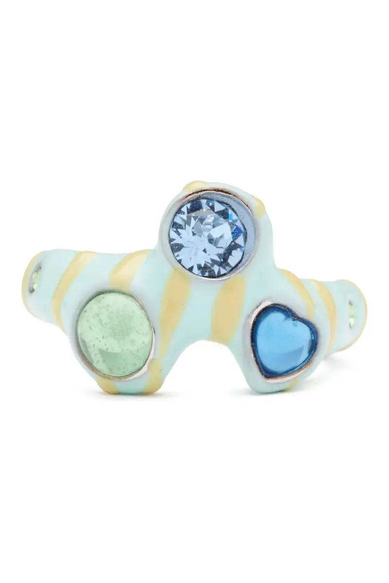 Lemon Stripe Florence Ring 1