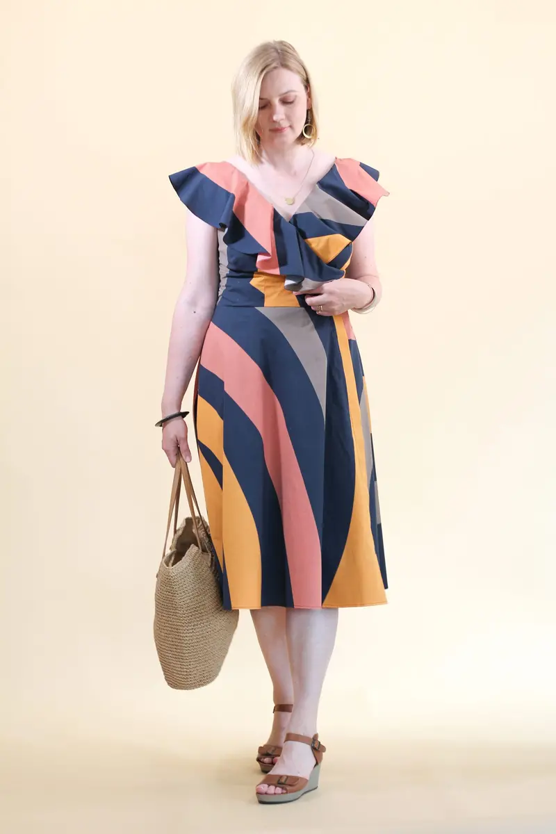 Lenaline Patterns Lessya Dress 1