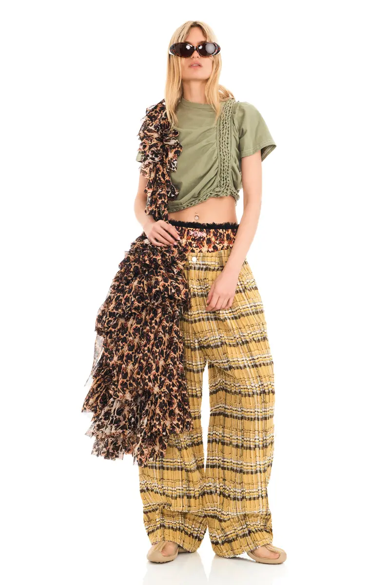 Leopard Peony Cloud Bag 1